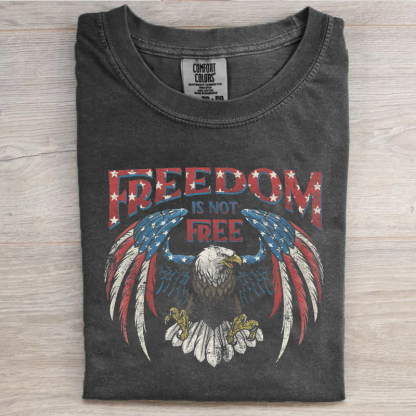 Red 4th Of July Distressed T-shirt-Magmoo
