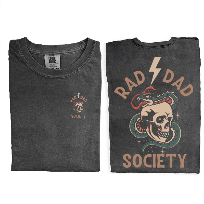 Rad Dad Society T-shirt-Magmoo