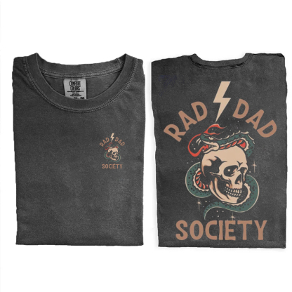 Rad Dad Society T-shirt-Magmoo