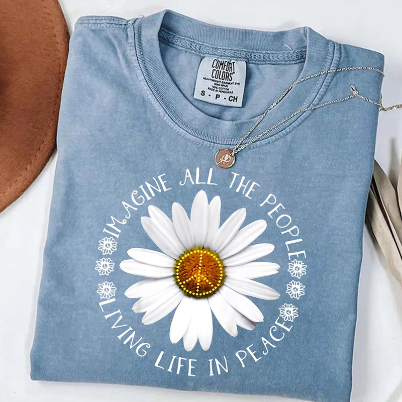Imagine Peace T-shirt-Magmoo