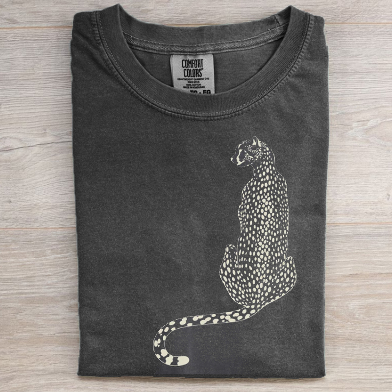 Leopard Comfort Colors T-shirt-Magmoo