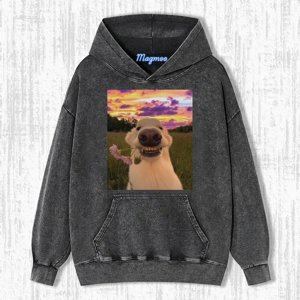 Funny Dog Smile T-Shirt-Magmoo