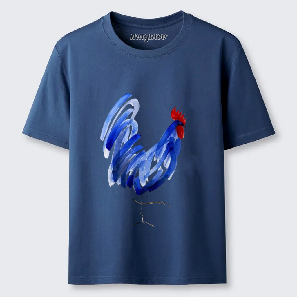 Magmoo Brushstroke Rooster T-shirt