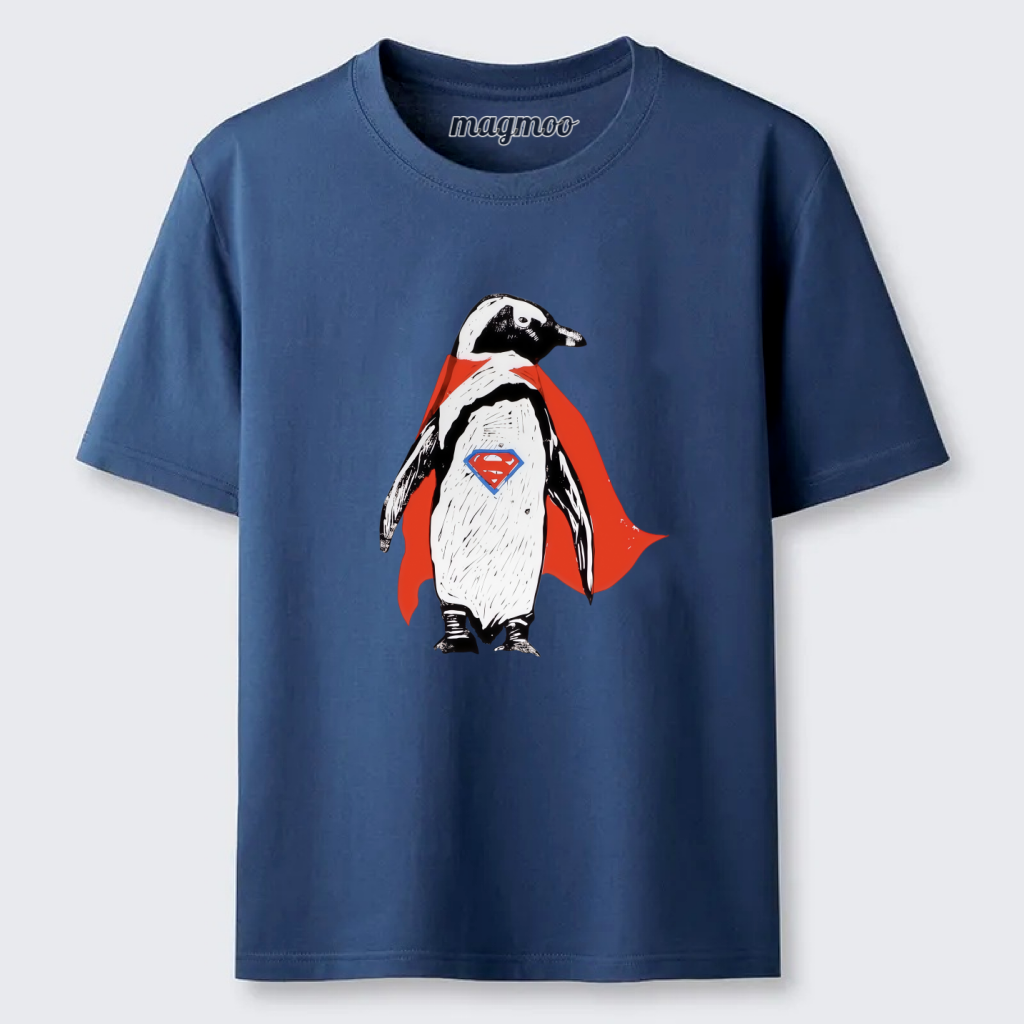 Magmoo Superman Penguin T-shirt