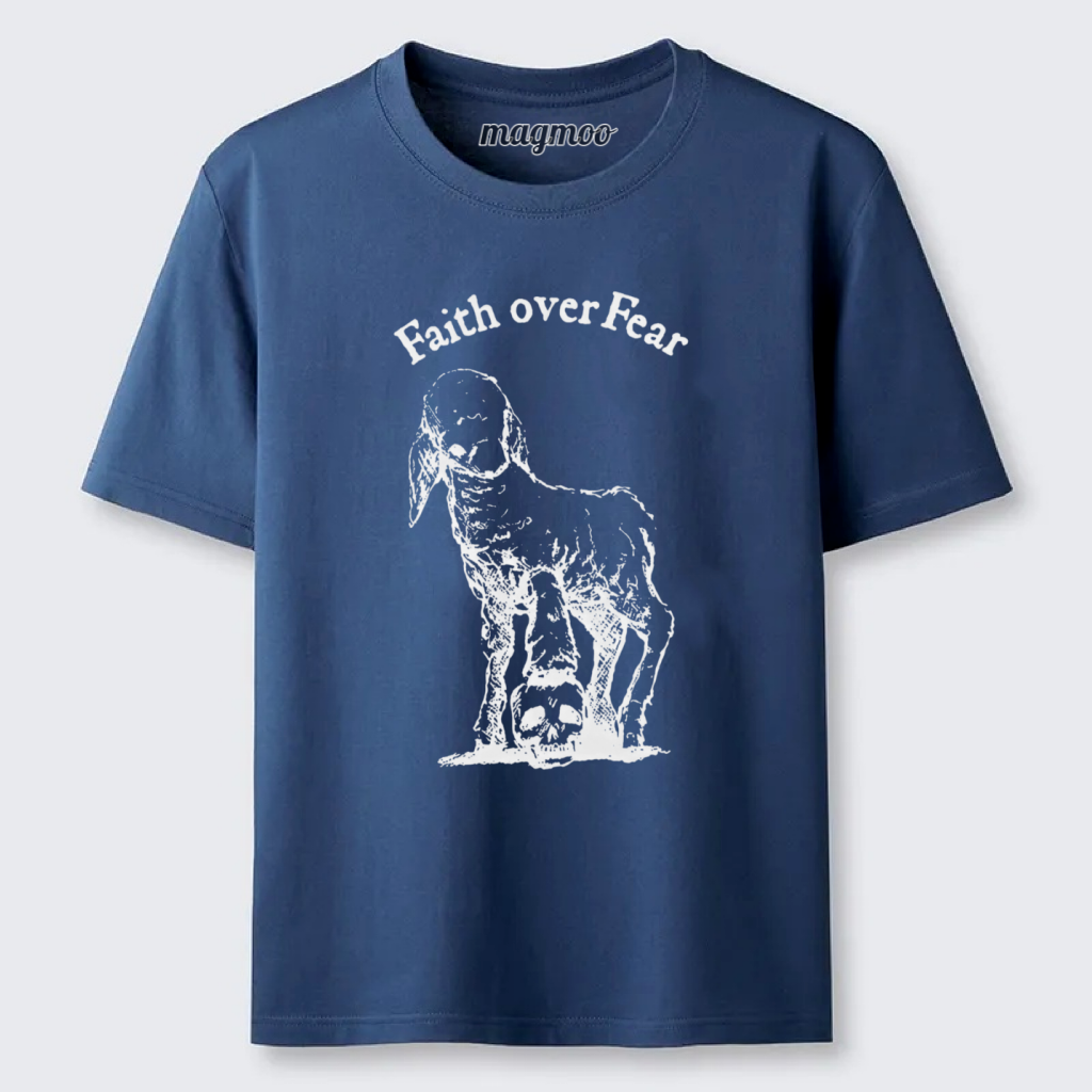 Magmoo Faith Over Fear Lamb T-shirt