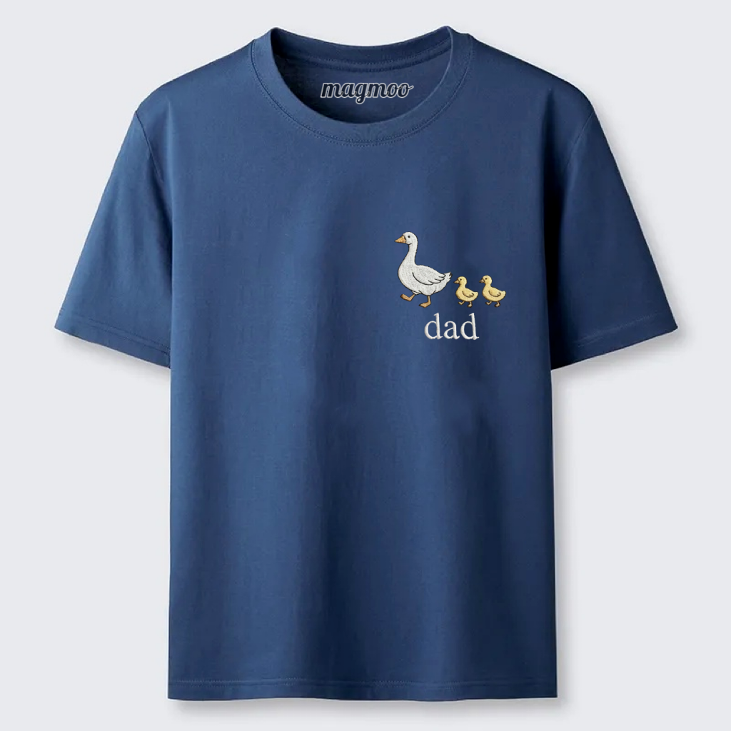 Magmoo Embroidered Dad Goose T-shirt