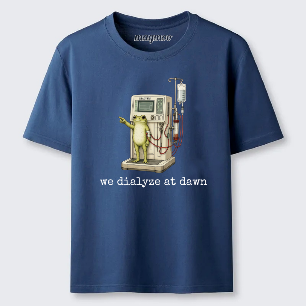 Magmoo Funny Dialysis Nurse T-shirt
