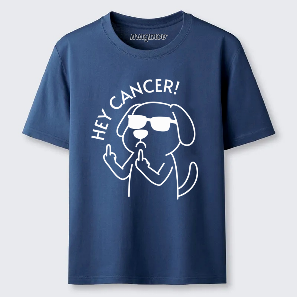 Magmoo Hey Dog Cancer T-shirt