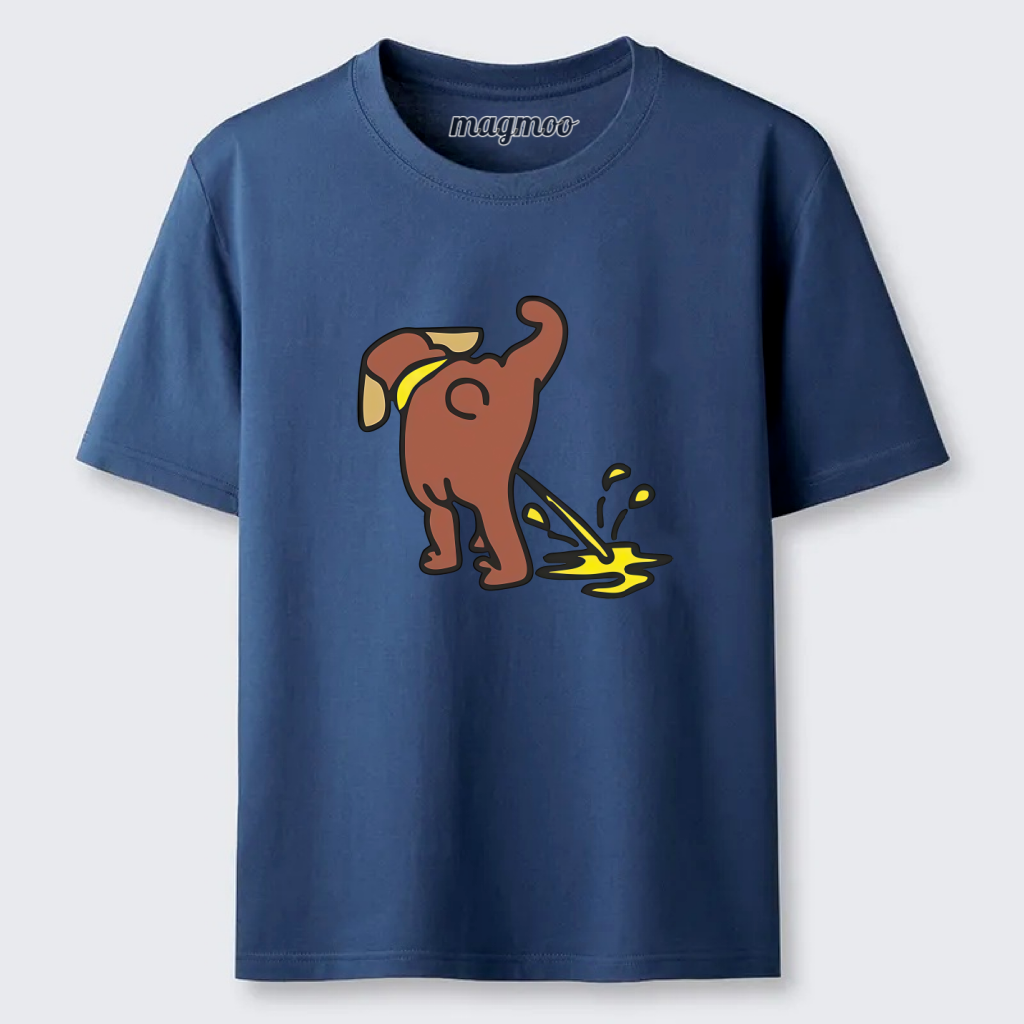 Magmoo Peeing Pup T-shirt