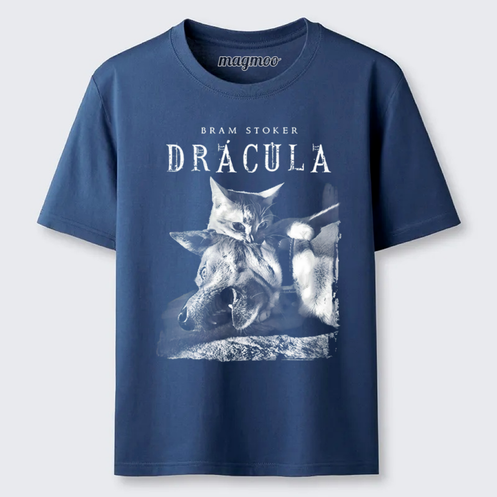 Magmoo Vampire Cat Dracula T-shirt