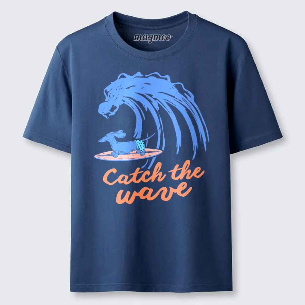 Magmoo Catch The Wave Doxie T-shirt