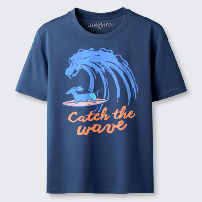 Magmoo Catch The Wave Doxie T-shirt