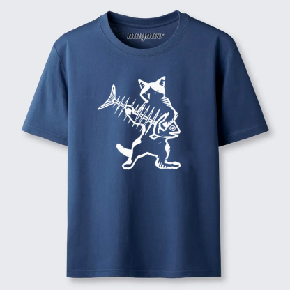 Magmoo Fisher Kitty T-shirt