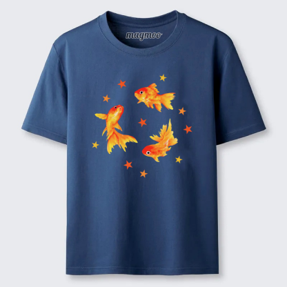 Magmoo Goldfish Trio T-shirt