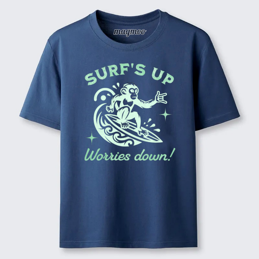 Magmoo Surfing Monkey T-shirt