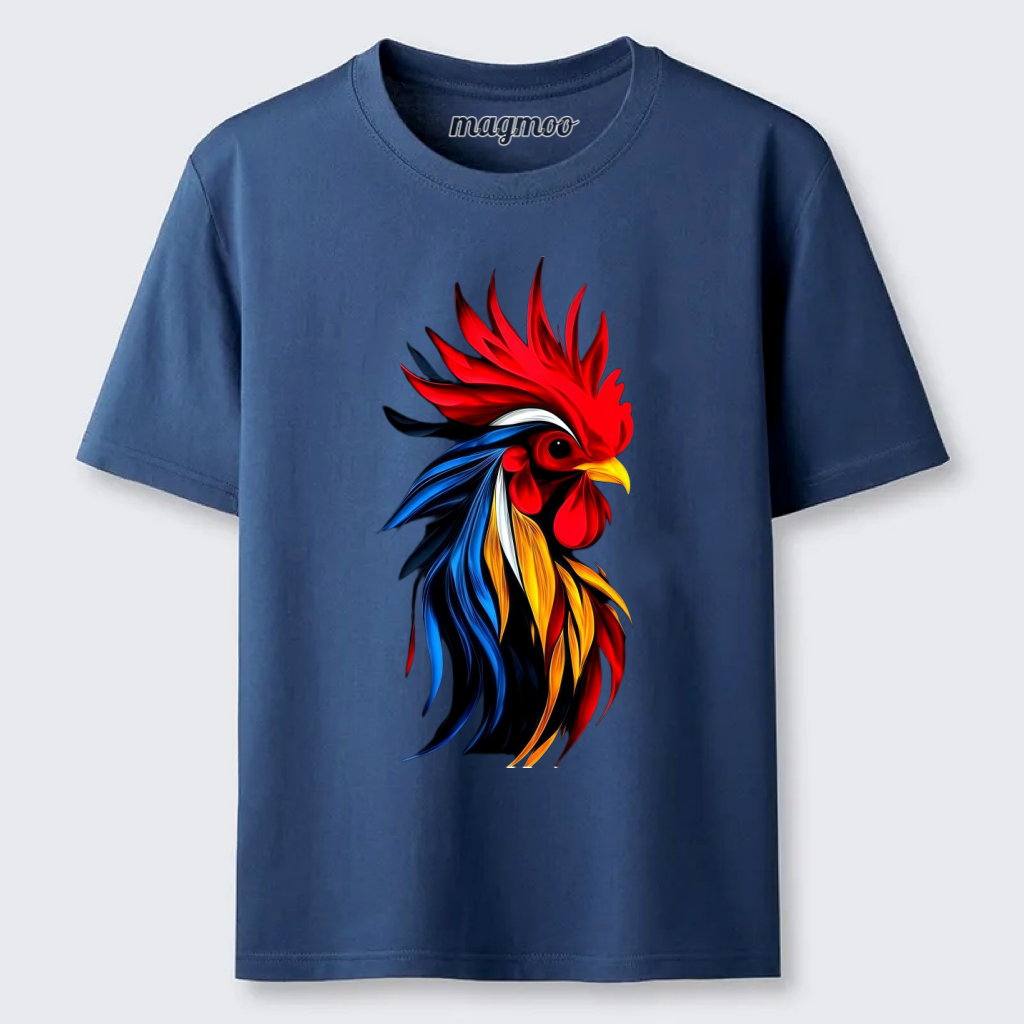 Magmoo Colorful Rooster T-shirt