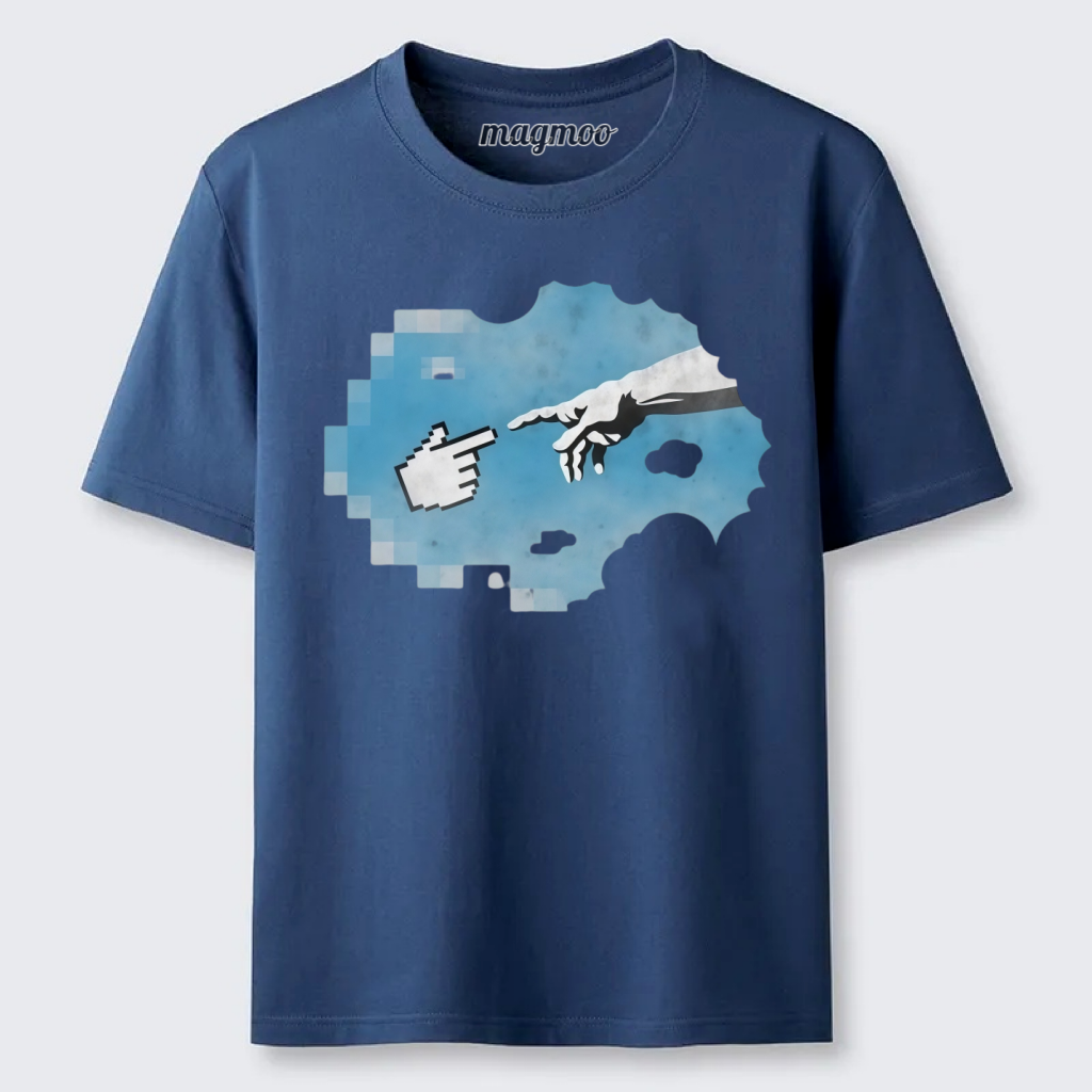 Magmoo Pixel Creation Hands Classic T-shirt