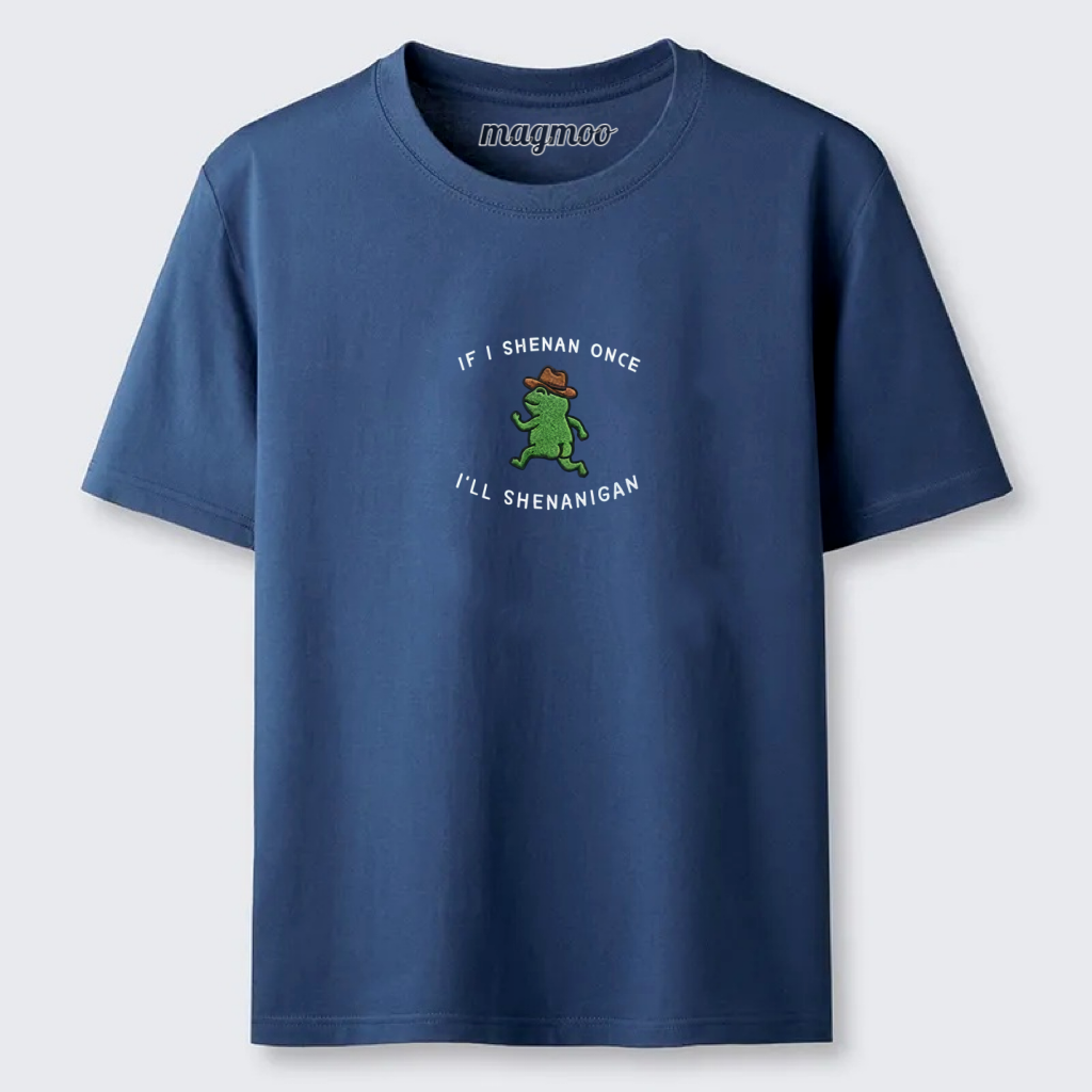 Magmoo If I Shenan Once I'll Shenanigan Frog Classic T-shirt