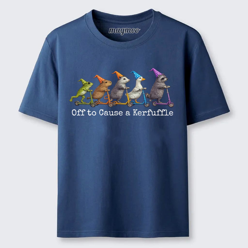Magmoo Off To Cause A Kerfuffle Frog Classic T-shirt