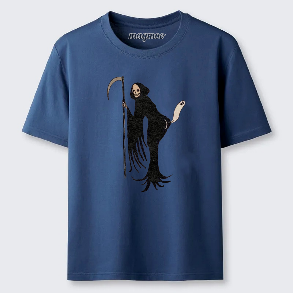 Magmoo Playful Grim Reaper Classic T-shirt