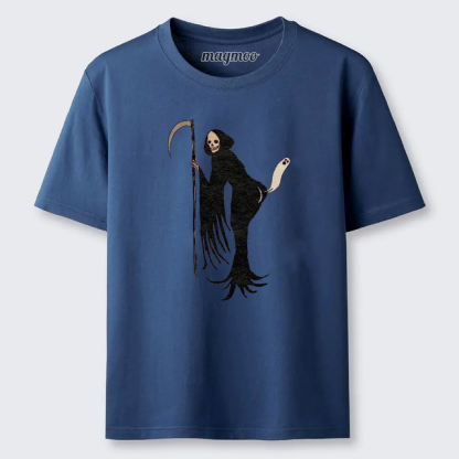 Magmoo Playful Grim Reaper Classic T-shirt