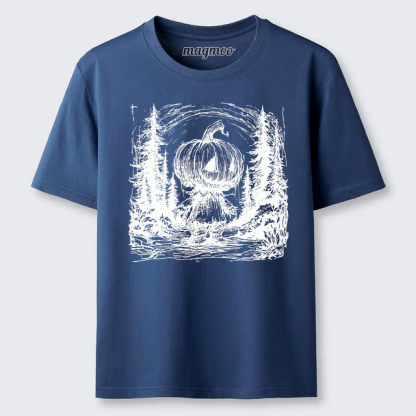Magmoo Pumpkin Head Horror Character Classic T-shirt