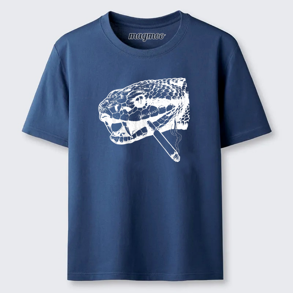 Magmoo Snake Smoke Vintage 90s Classic T-shirt