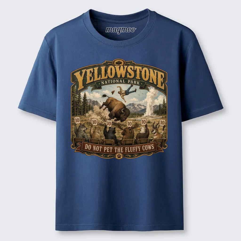 Magmoo Do Not Pet The Fluffy Cows Classic T-shirt