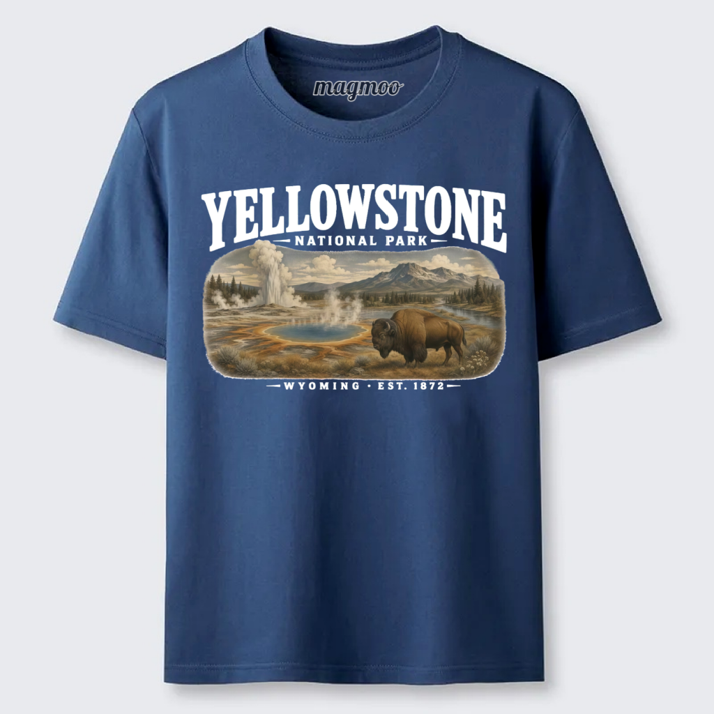 Magmoo Yellowstone National Park Classic T-shirt