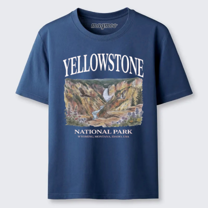 Magmoo Yellowstone National Park Vintage 90s Graphic Classic T-shirt