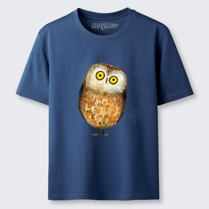 Magmoo Round Owl T-shirt