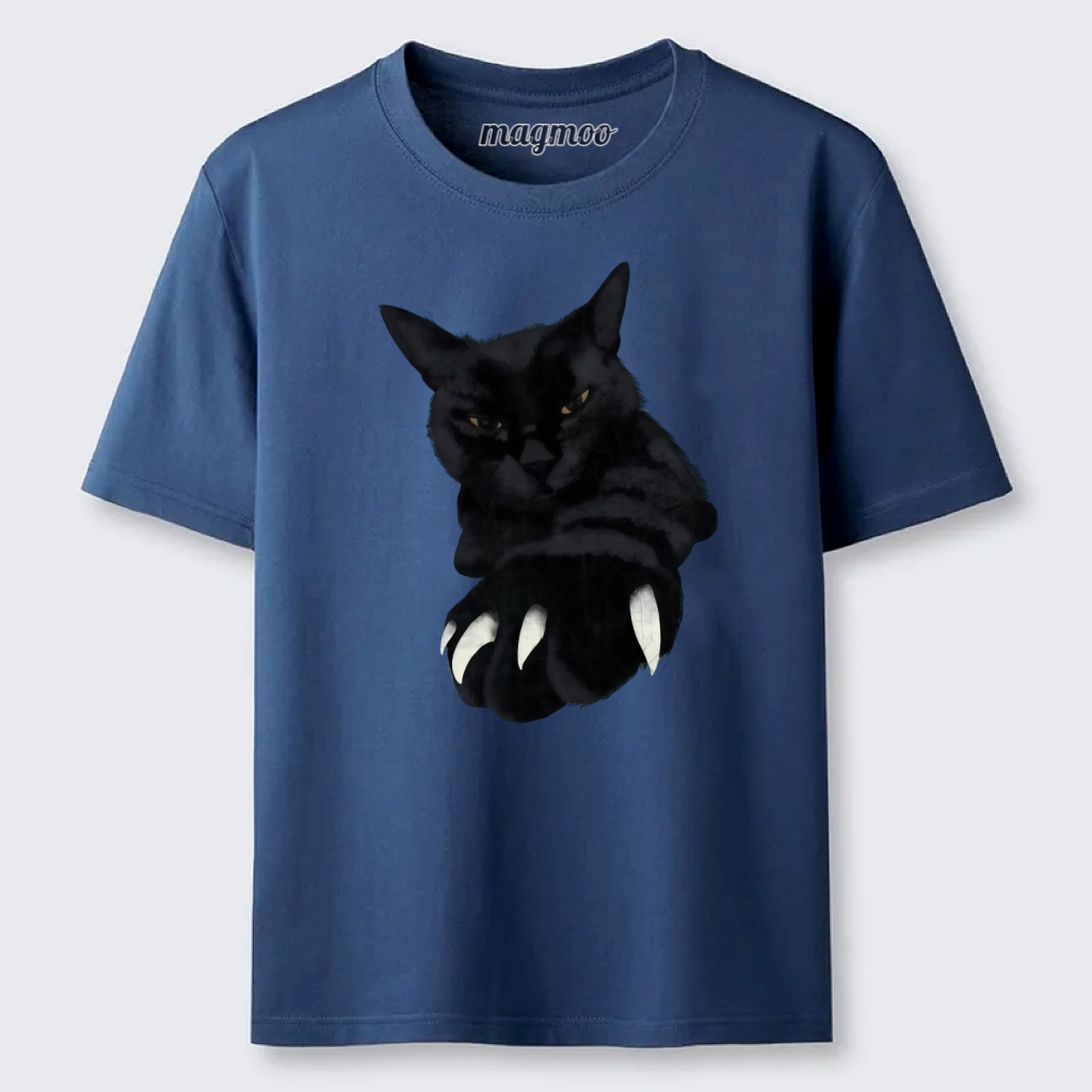 Magmoo Black Cat Claw Classic T-shirt