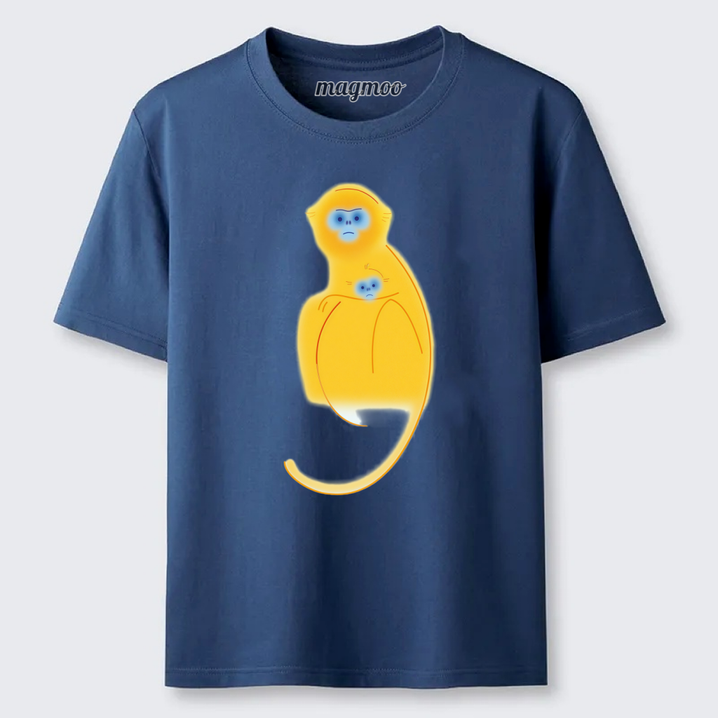 Magmoo Golden Mother Baby Monkey Classic T-shirt