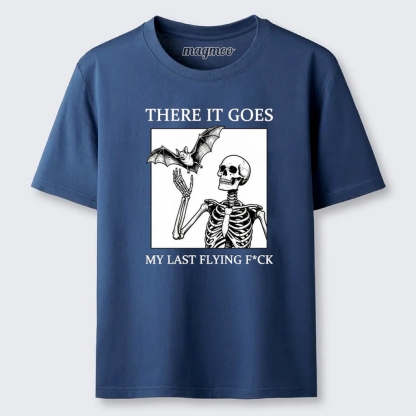 Magmoo Funny Skeleton Bat Meme Classic T-shirt