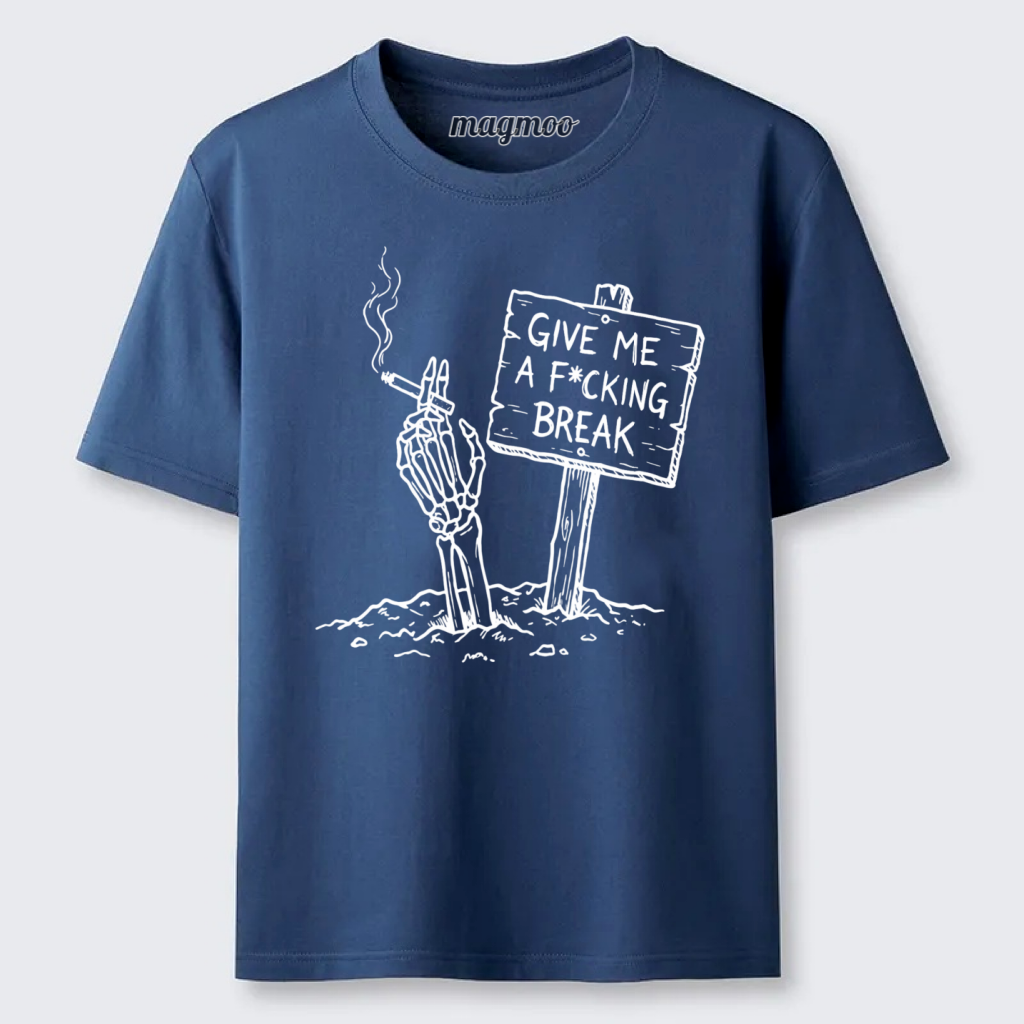 Magmoo Skeleton Stress Mood Classic T-shirt