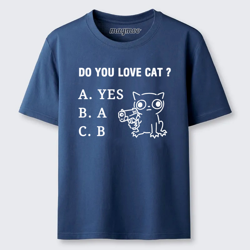 Magmoo Funny Cat Quiz Meme Classic T-shirt