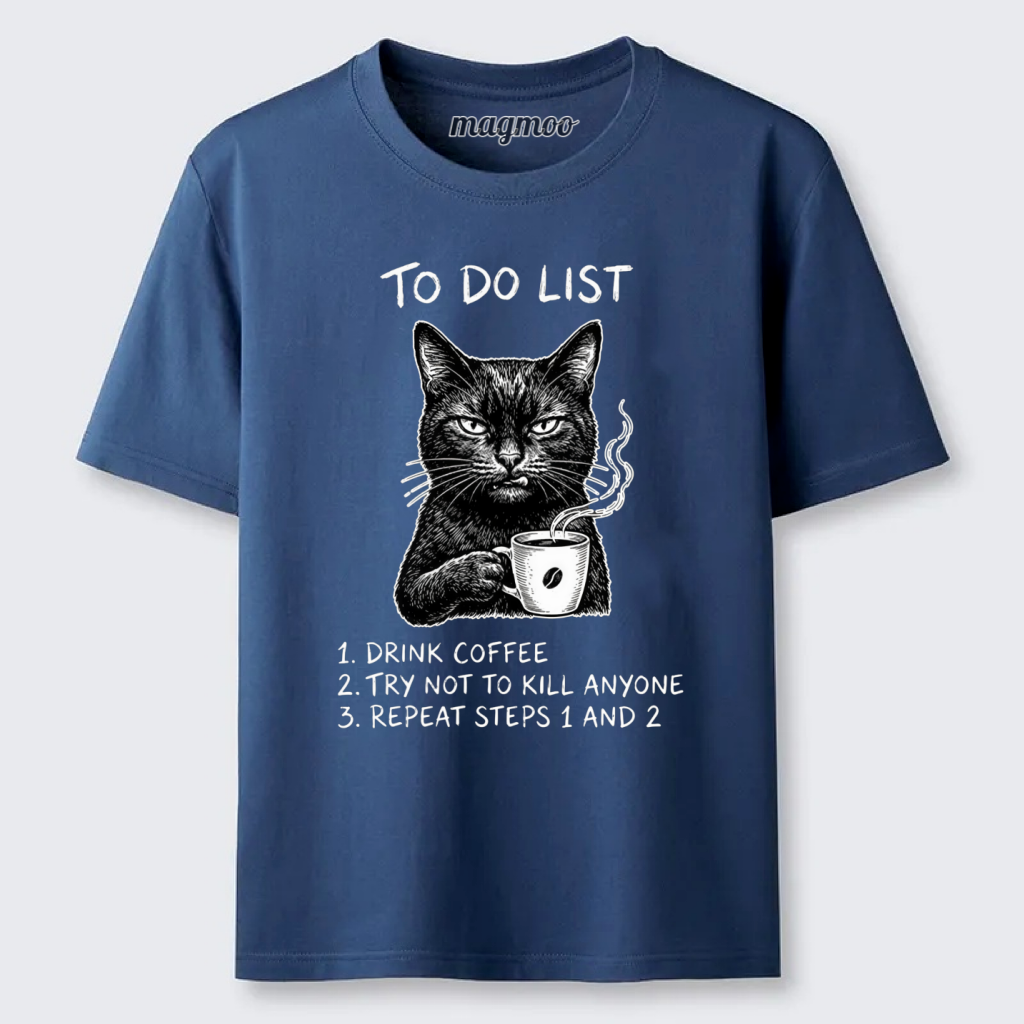 Magmoo Sassy Coffee Cat Classic T-shirt