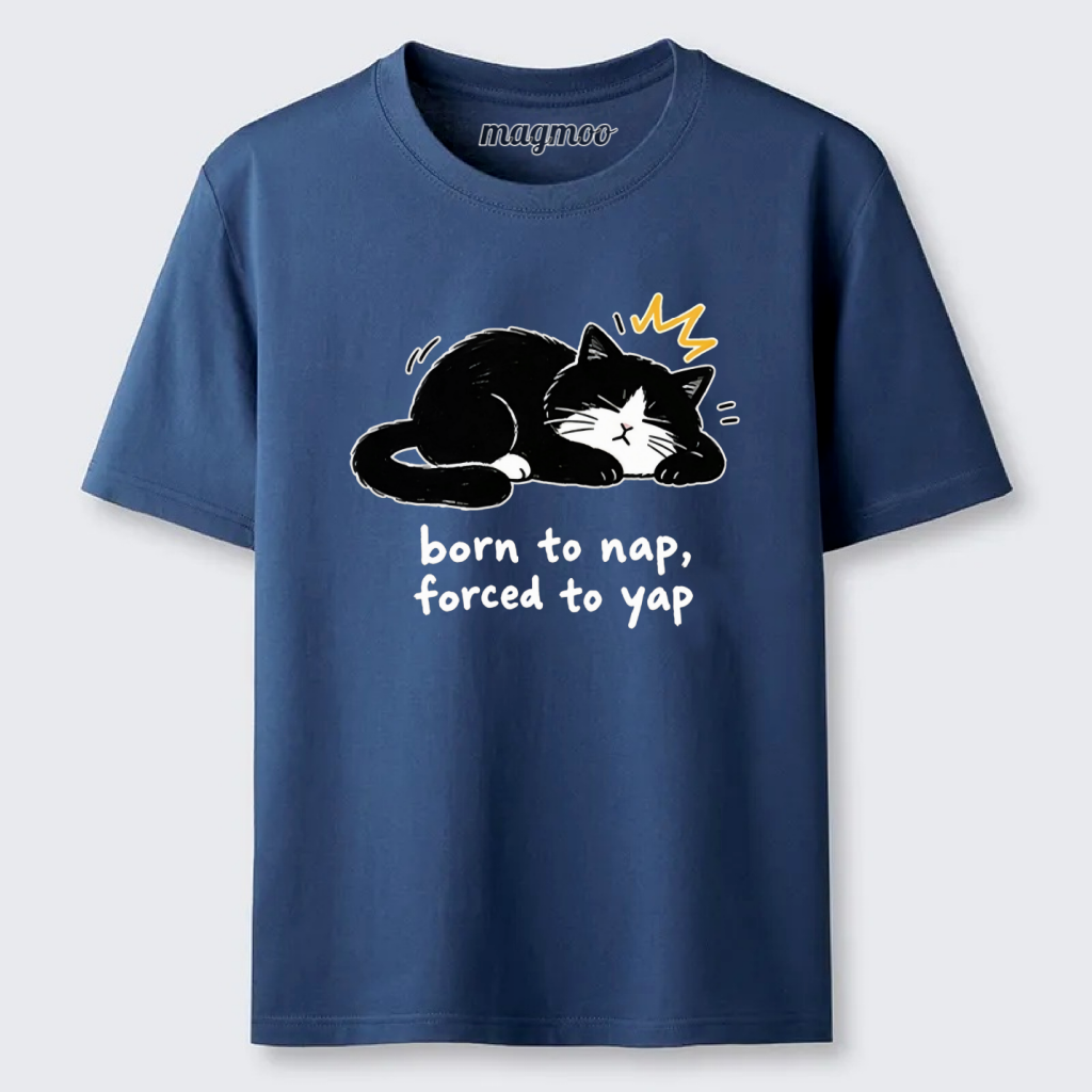 Magmoo Cute Lazy Cat Funny Meme Classic T-shirt