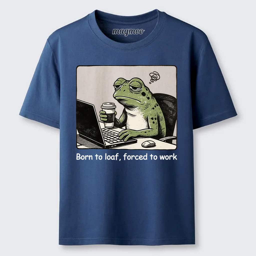 Magmoo Working Frog Coffee Meme Classic T-shirt