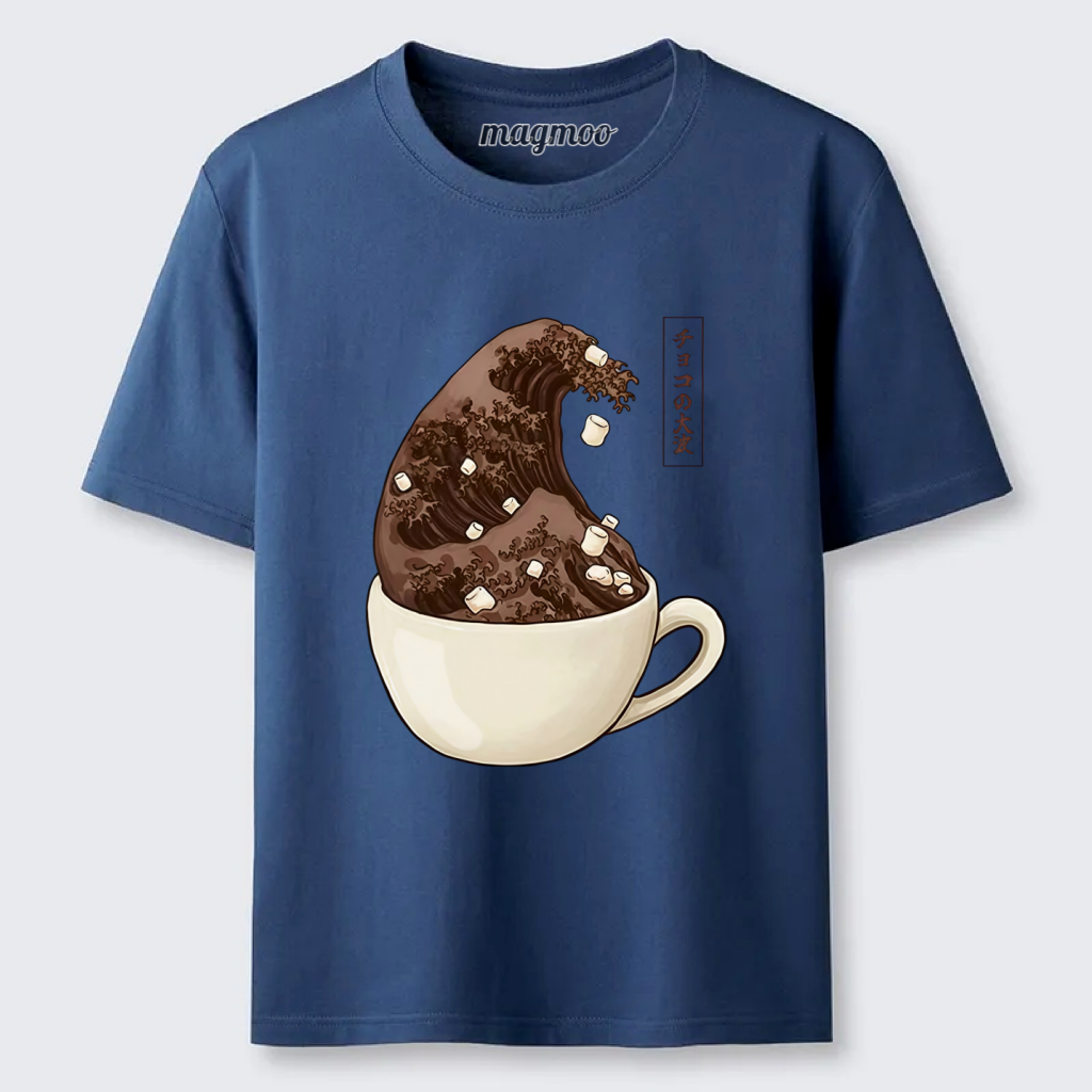 Magmoo Coffee Wave Art Classic T-shirt