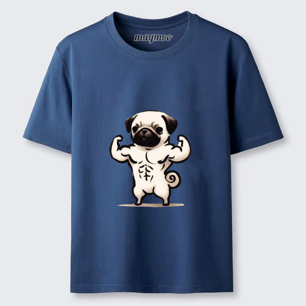 Magmoo Buff Pug T-shirt