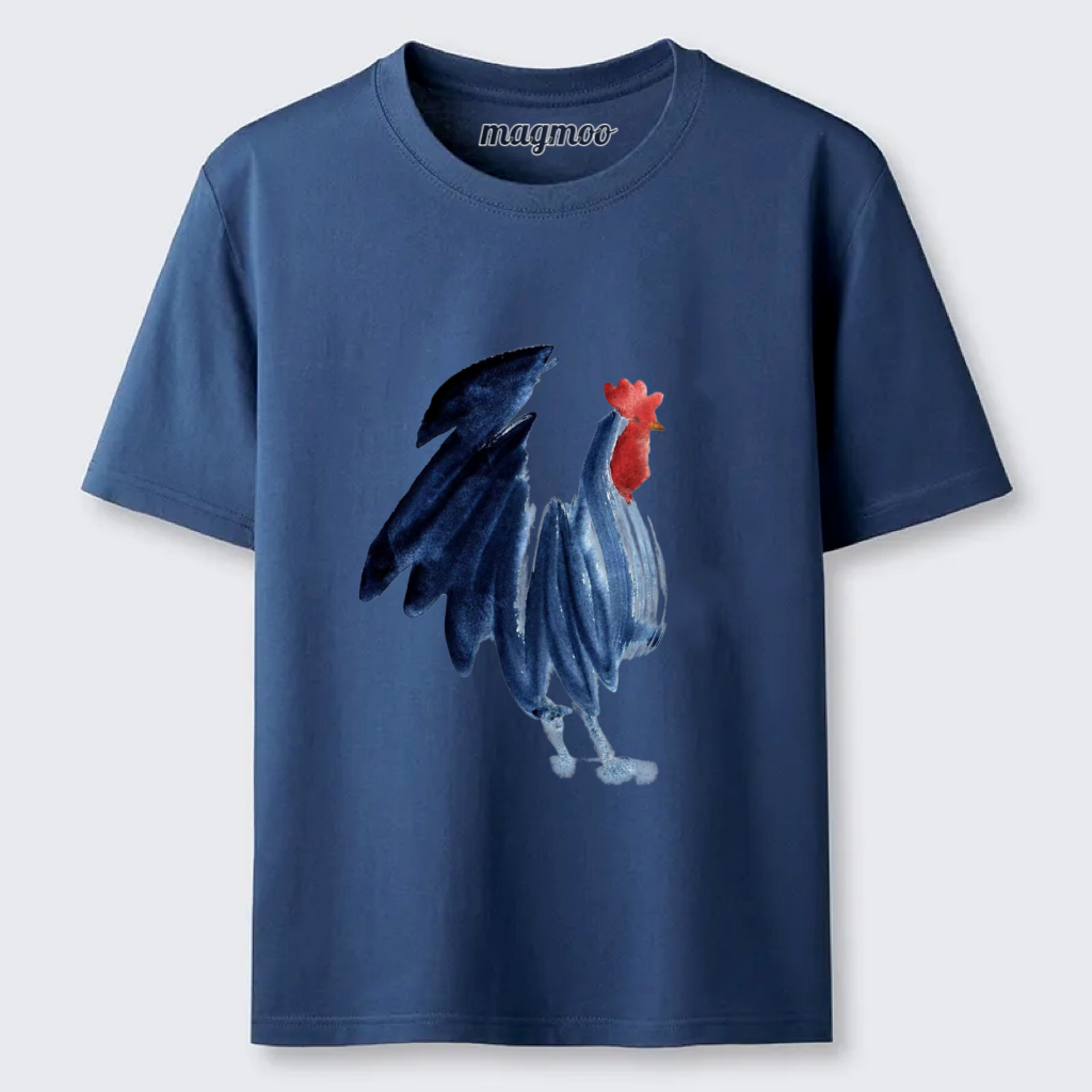 Magmoo Abstract Rooster Art T-shirt