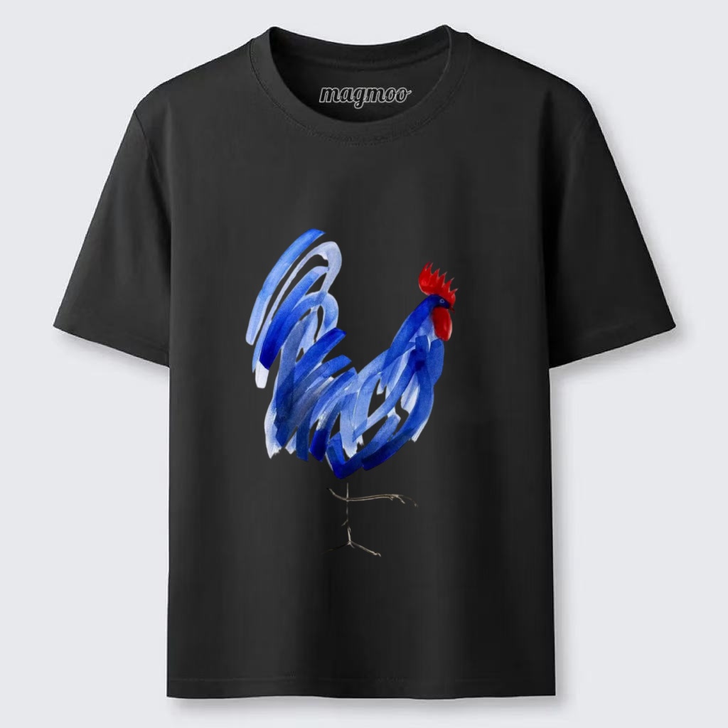 Magmoo Brushstroke Rooster T-shirt