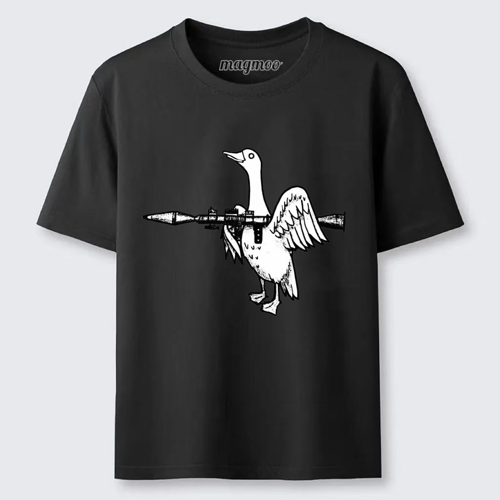 Magmoo Goose With RPG T-shirt