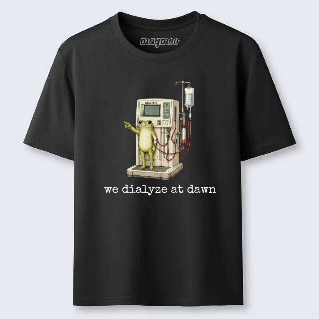 Magmoo Funny Dialysis Nurse T-shirt
