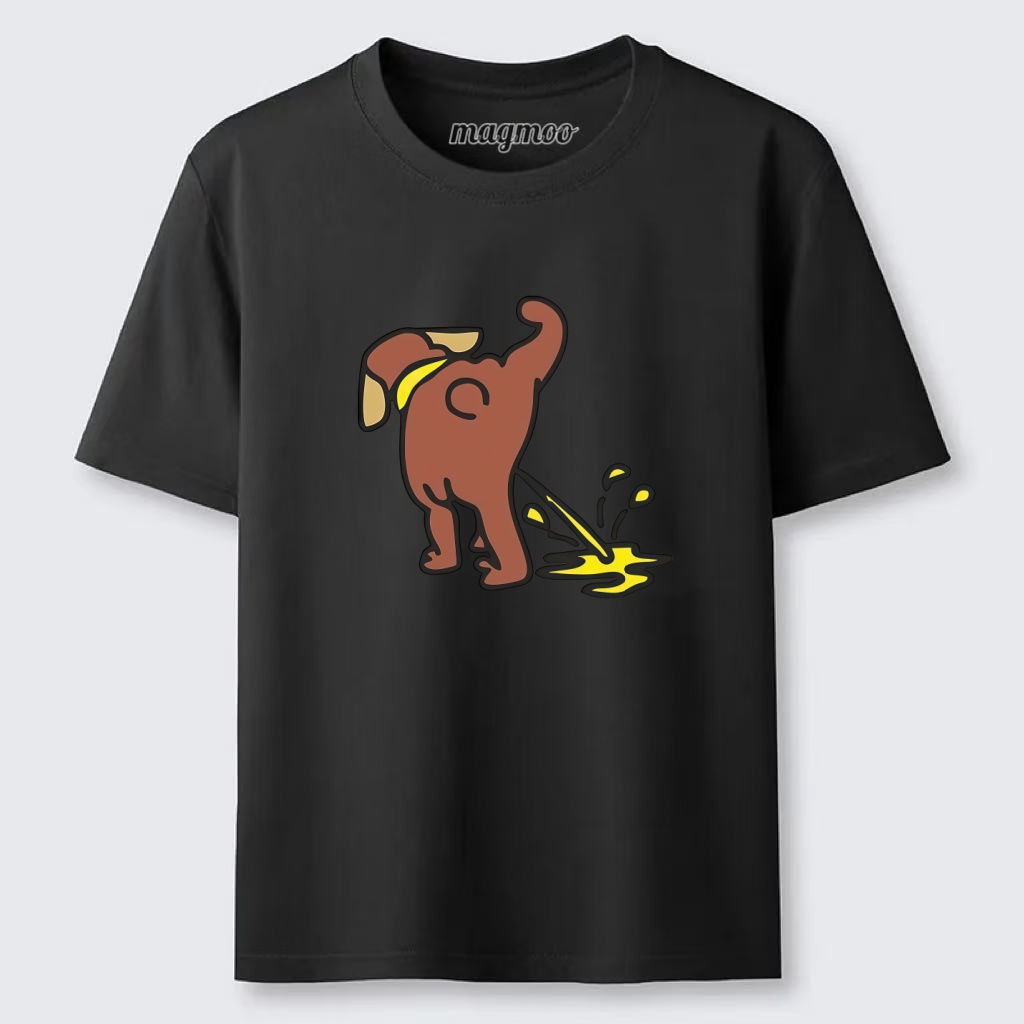 Magmoo Peeing Pup T-shirt