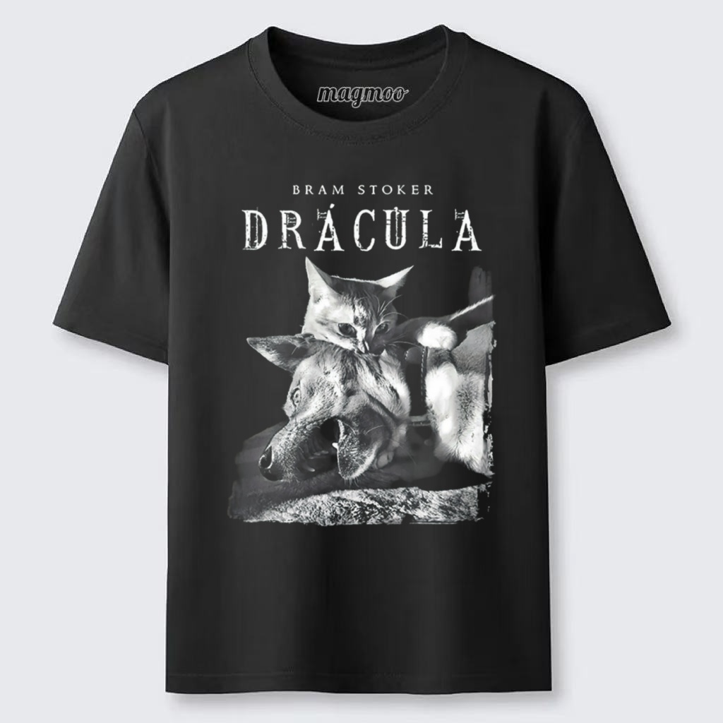 Magmoo Vampire Cat Dracula T-shirt