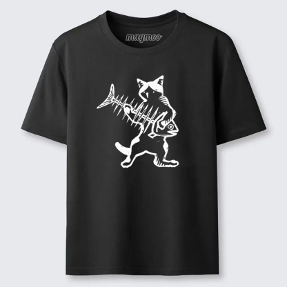 Magmoo Fisher Kitty T-shirt