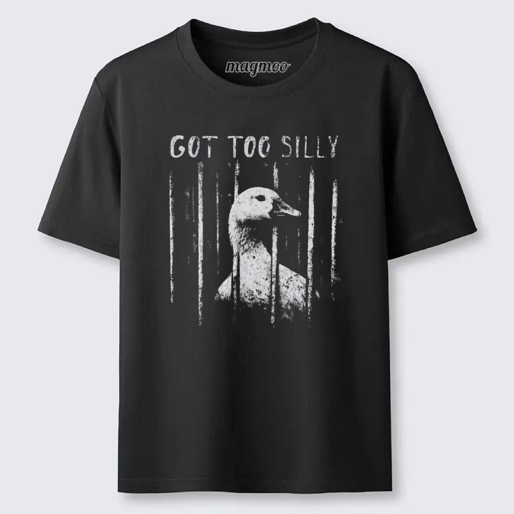 Magmoo Funny Silly Goose Meme T-shirt