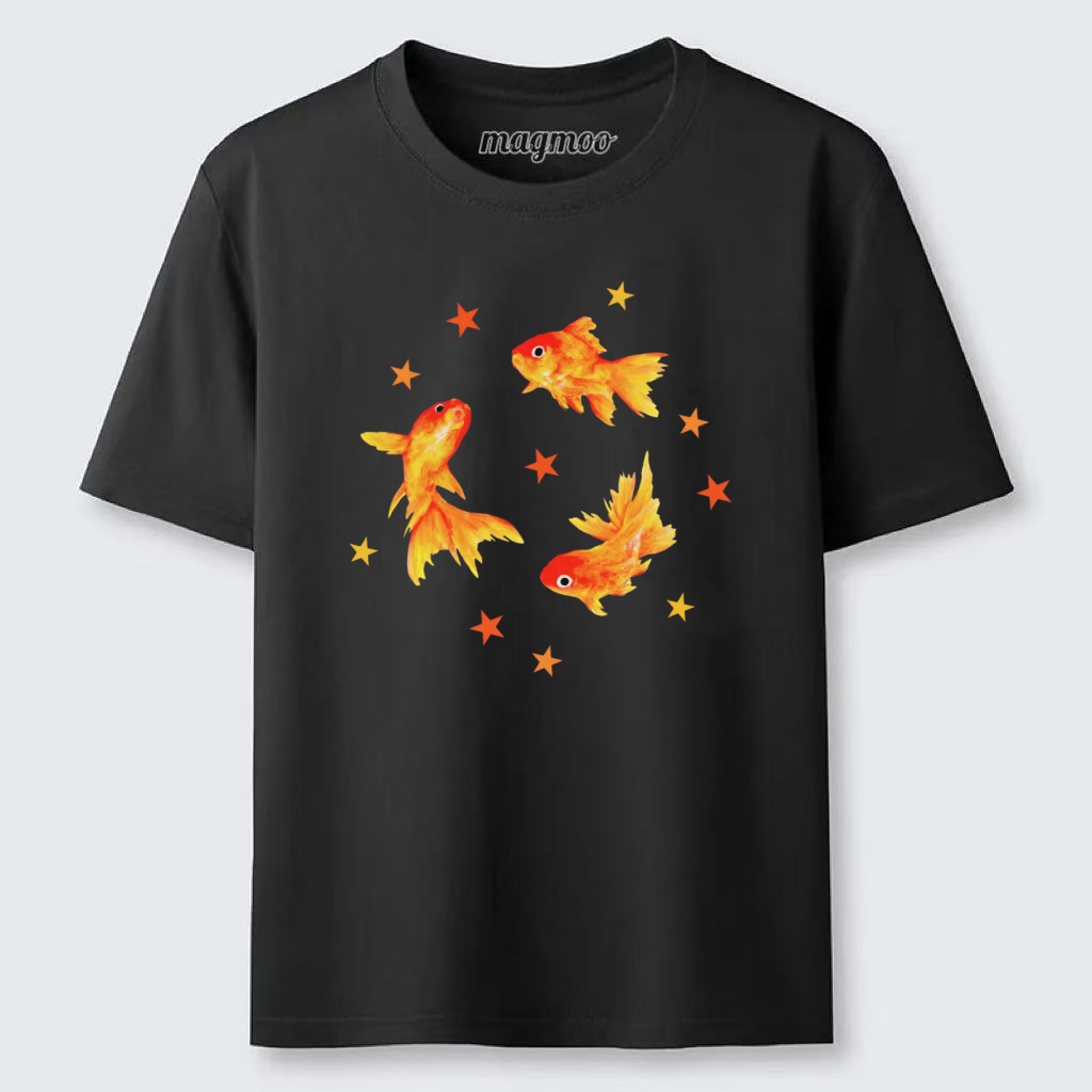 Magmoo Goldfish Trio T-shirt